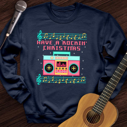 Printify Sweatshirt Navy / S Ugly Holiday Crewneck