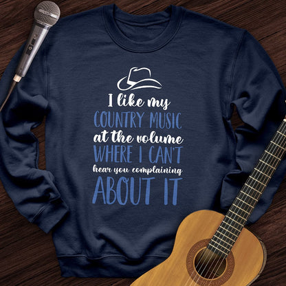 Printify Sweatshirt Navy / S You Can't Complain Crewneck