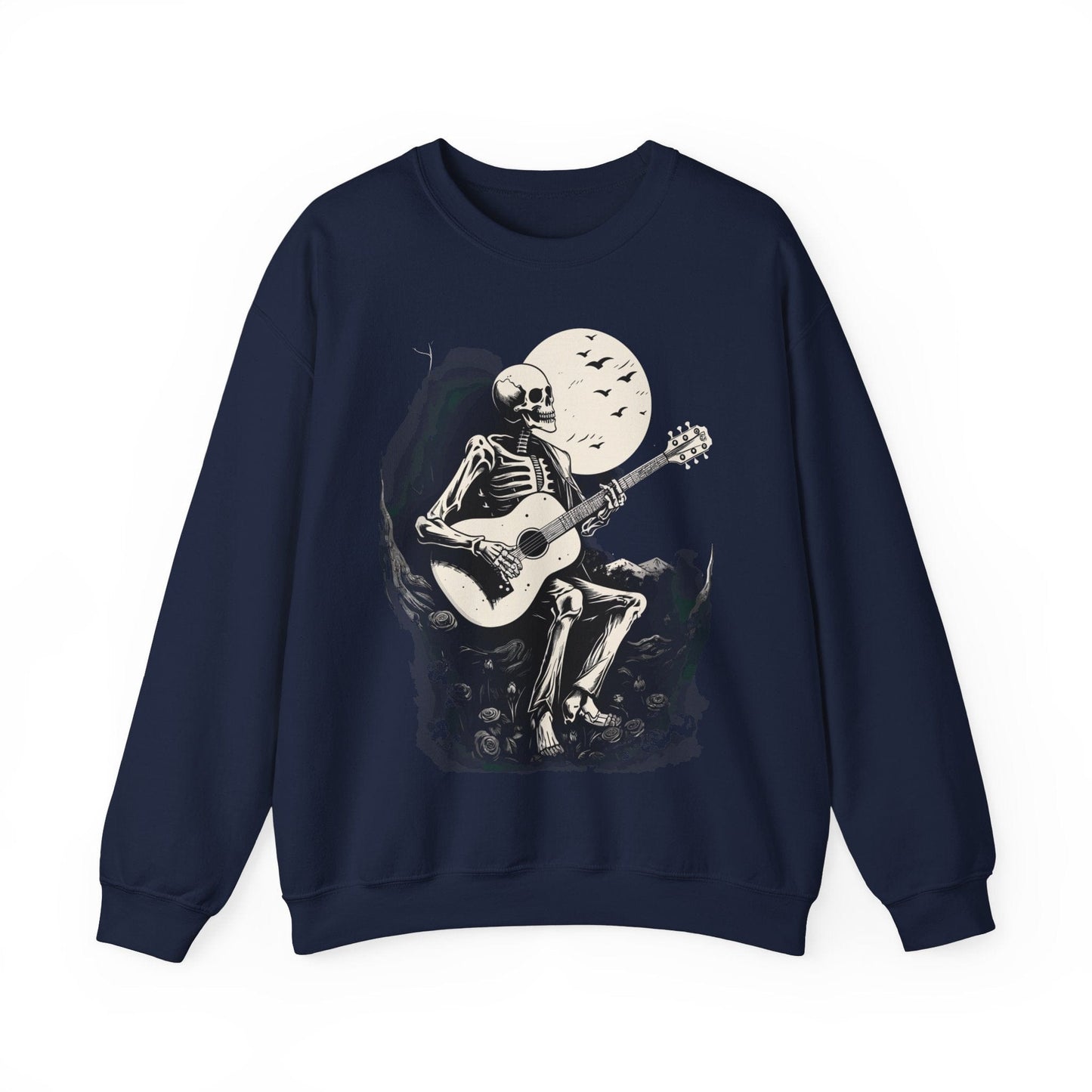 Printify Sweatshirt S / Navy Come Alive at Night Crewneck