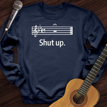 Printify Sweatshirt Shhhhhhh Crewneck