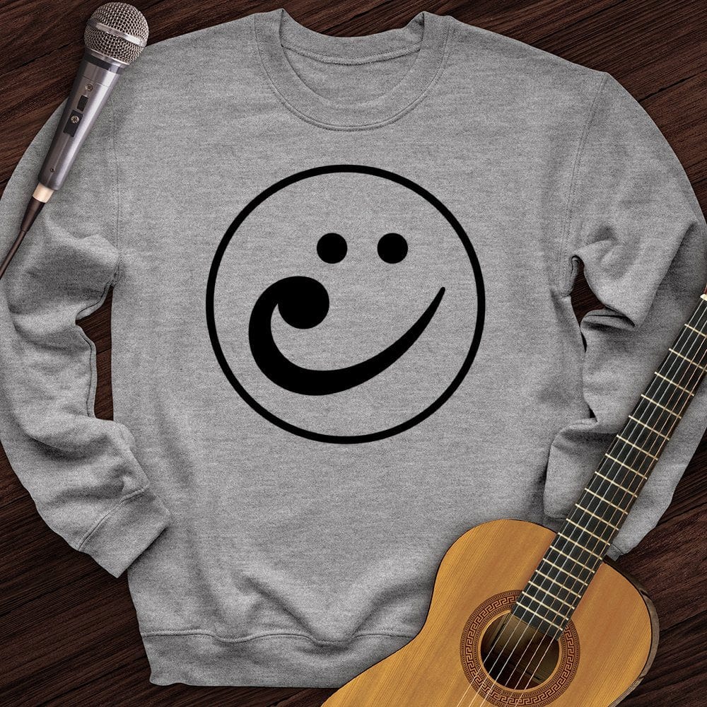 Printify Sweatshirt Sport Grey / S Bass Face Crewneck