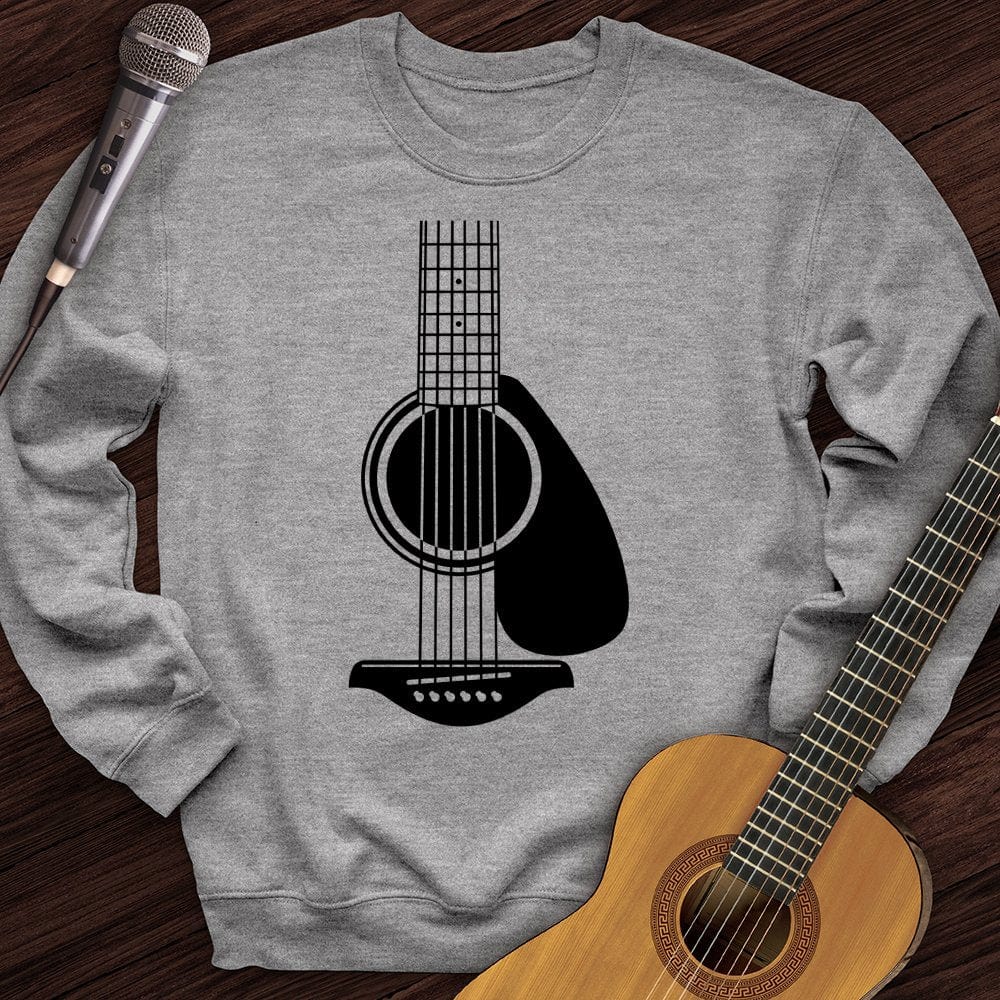 Printify Sweatshirt Sport Grey / S Be The Guitar Crewneck