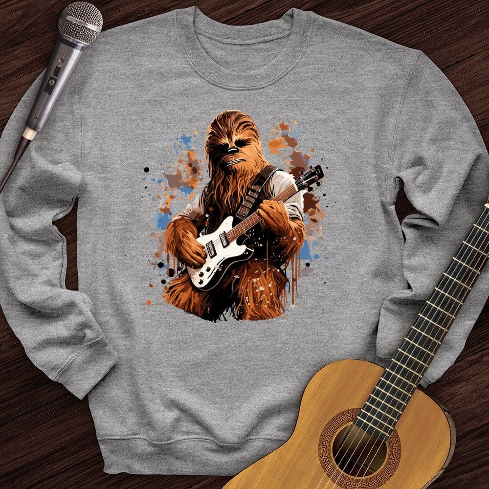 Printify Sweatshirt Sport Grey / S Chewy Guitar Crewneck