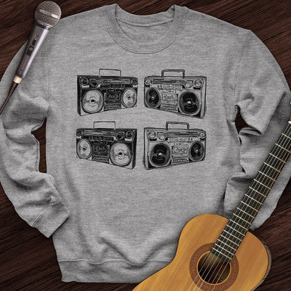 Printify Sweatshirt Sport Grey / S Classic Stereo Crewneck