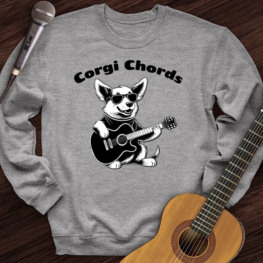 Printify Sweatshirt Sport Grey / S Corgi Crewneck