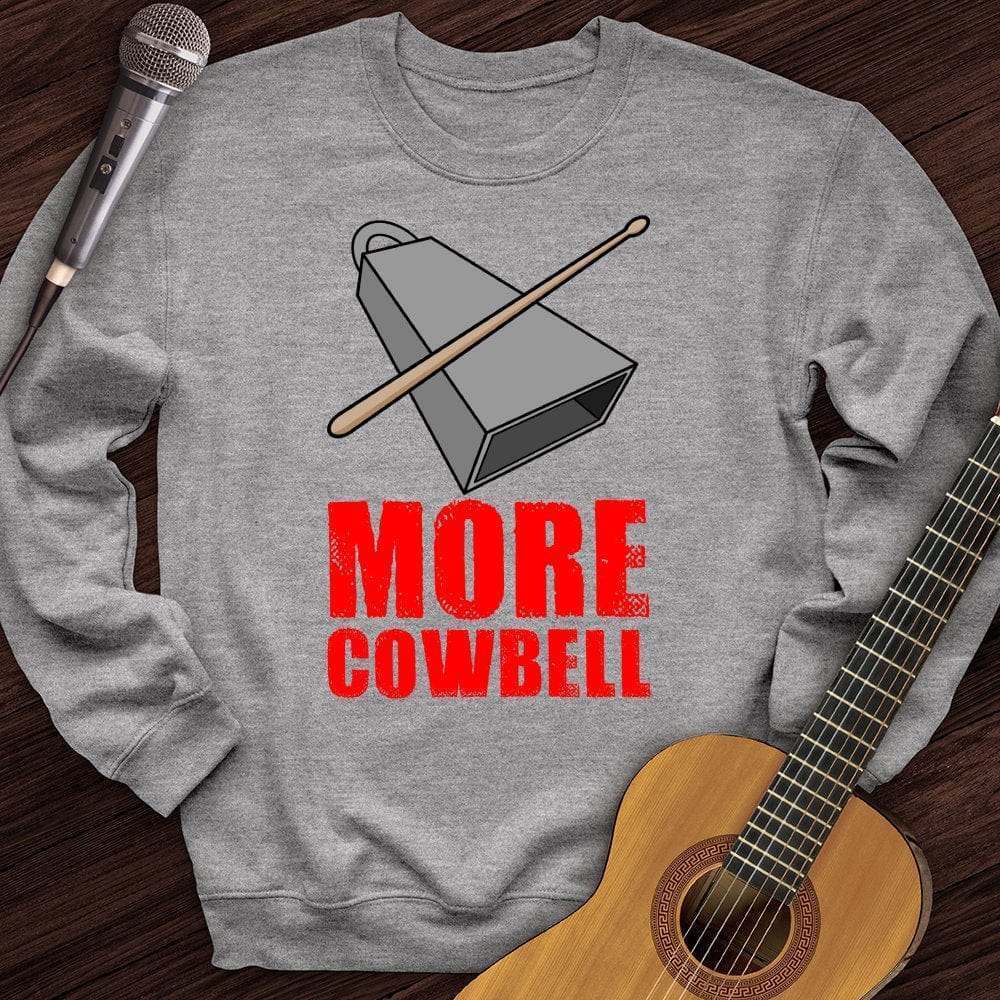 Printify Sweatshirt Sport Grey / S Cowbell Crewneck