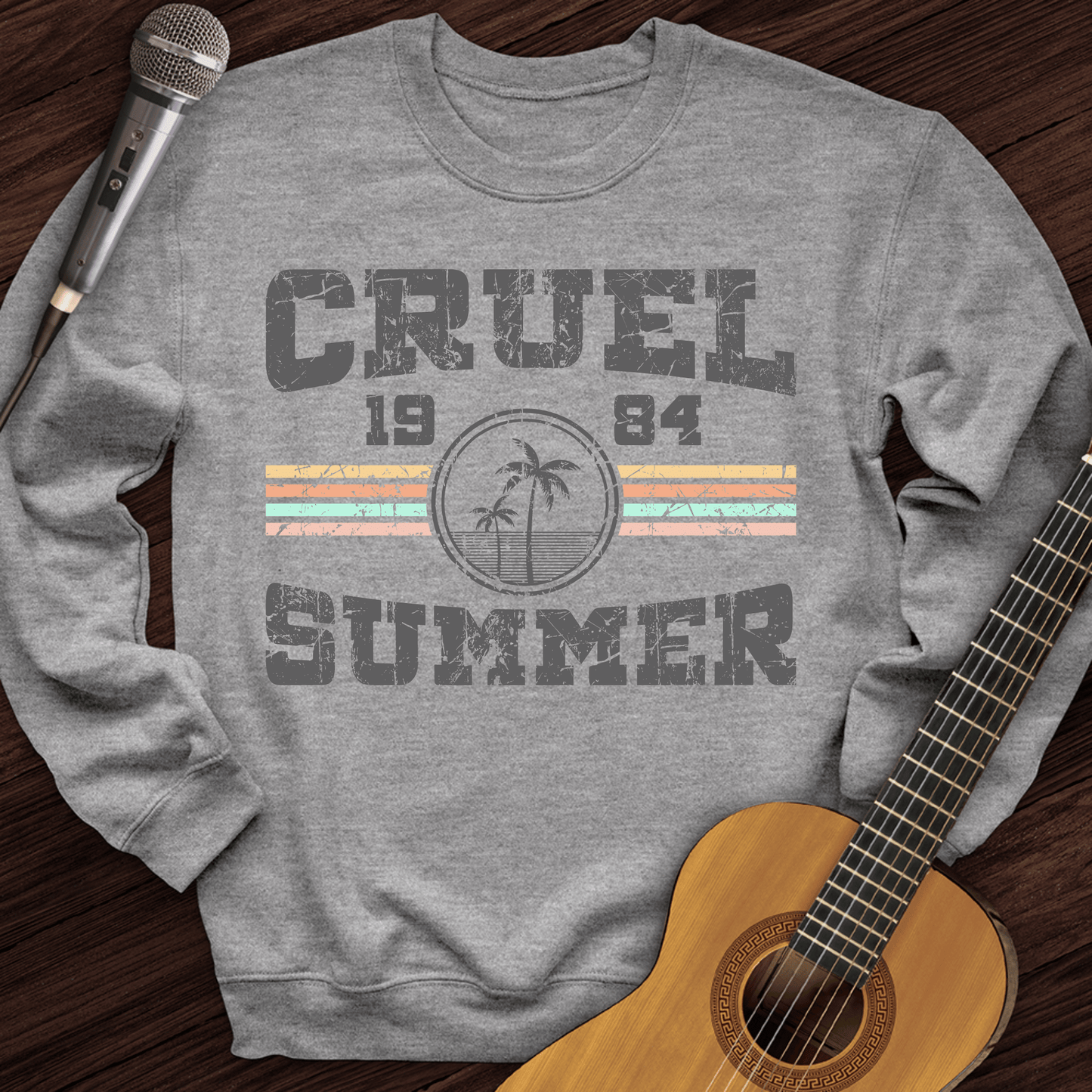 Printify Sweatshirt Sport Grey / S Cruel Summer 1984 Crewneck