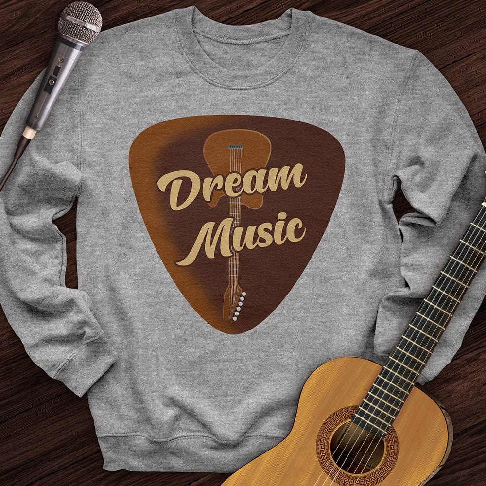 Printify Sweatshirt Sport Grey / S Dream of Music Crewneck