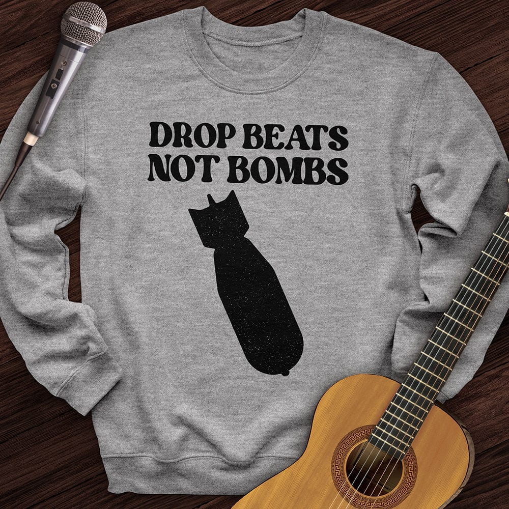 Printify Sweatshirt Sport Grey / S Drop Beats Crewneck