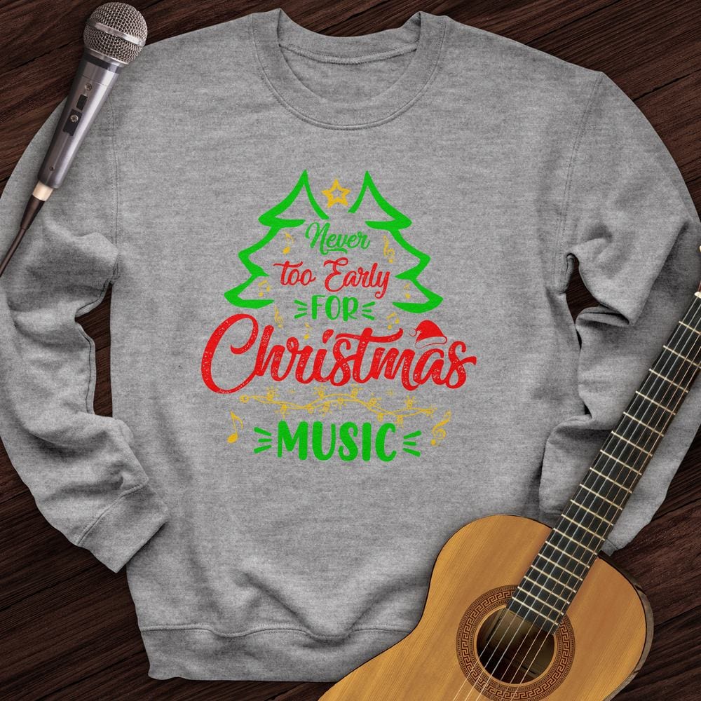 Printify Sweatshirt Sport Grey / S Early Christmas Crewneck