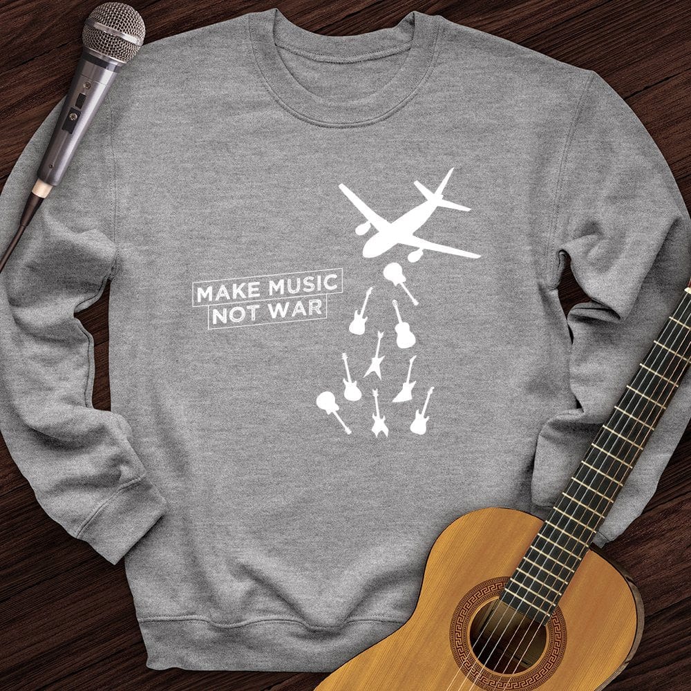 Printify Sweatshirt Sport Grey / S Falling Guitars Crewneck