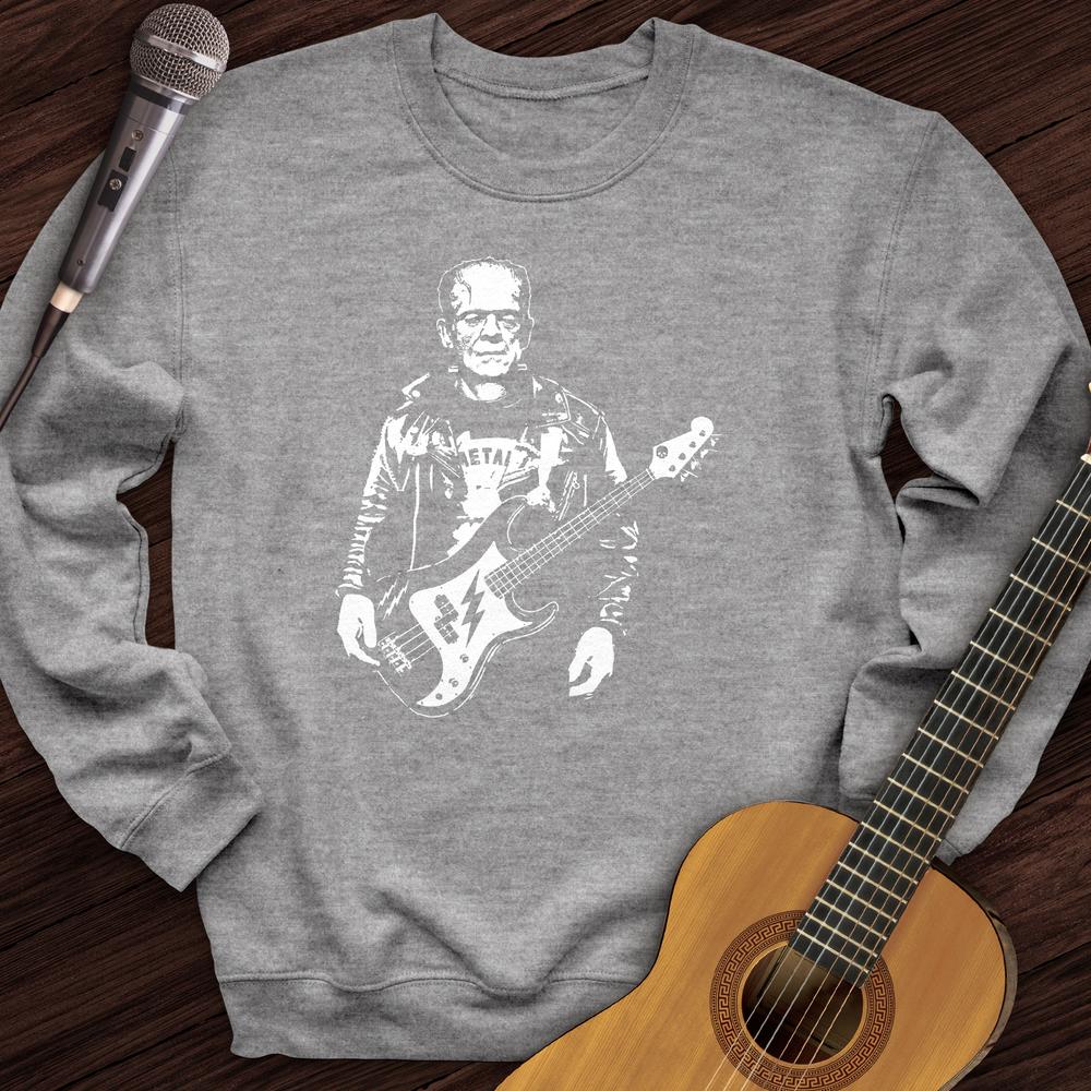 Printify Sweatshirt Sport Grey / S Frankenstein Guitar Crewneck