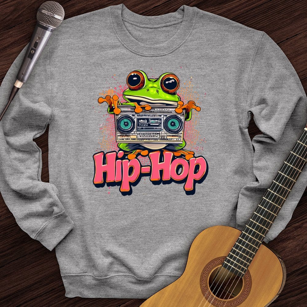 Printify Sweatshirt Sport Grey / S Funky Frog Crewneck