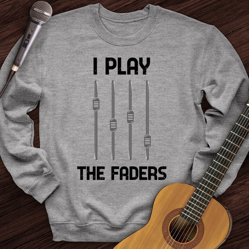 Printify Sweatshirt Sport Grey / S I Play The Faders Crewneck