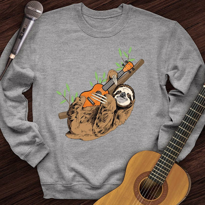 Printify Sweatshirt Sport Grey / S Just Hanging Crewneck