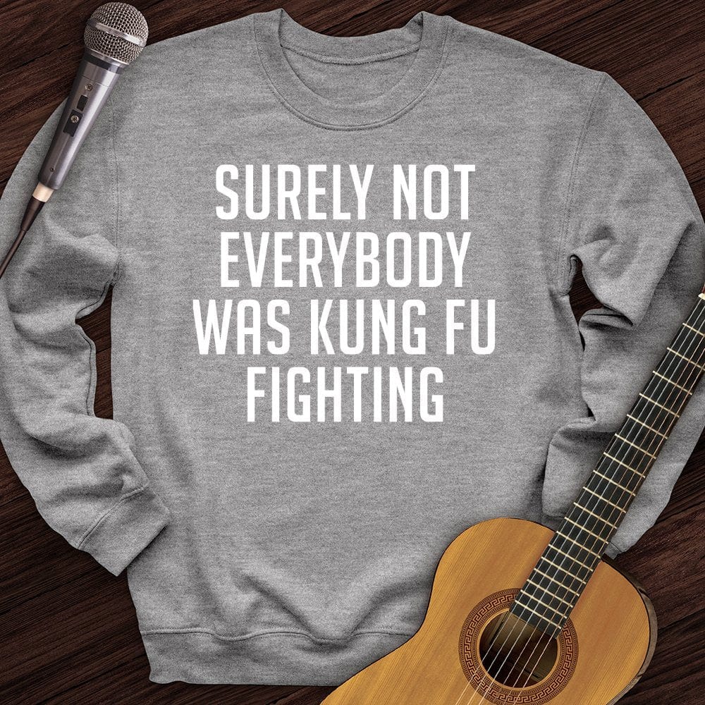 Printify Sweatshirt Sport Grey / S Kung Fu Crewneck