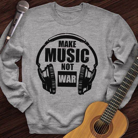 Printify Sweatshirt Sport Grey / S Listen To Music Crewneck