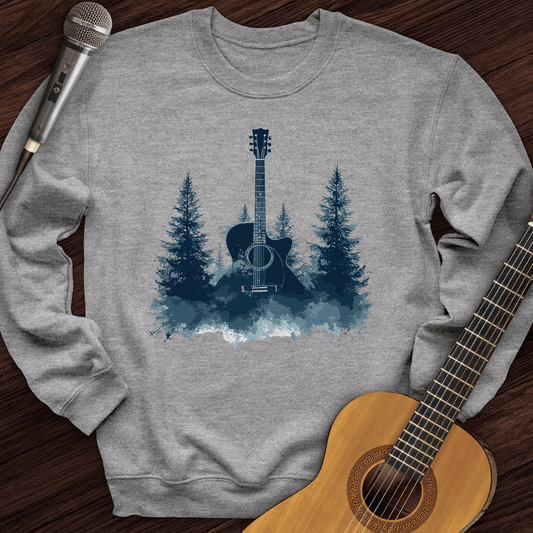 Printify Sweatshirt Sport Grey / S Mystical Guitar Crewneck