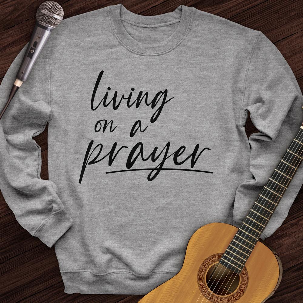 Printify Sweatshirt Sport Grey / S On A Prayer Crewneck