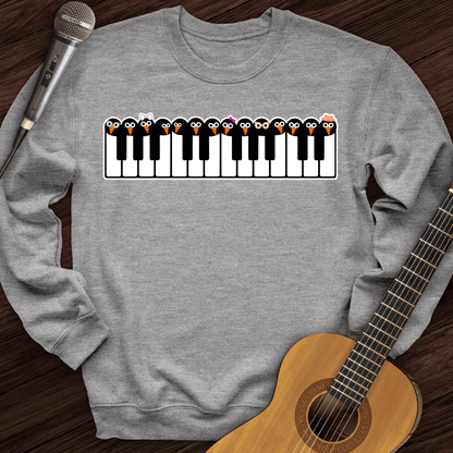 Printify Sweatshirt Sport Grey / S Penguin Crewneck