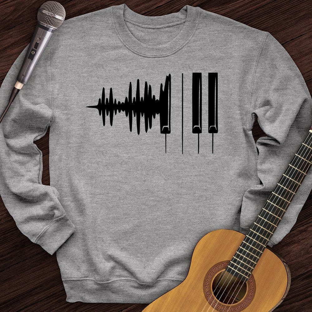 Printify Sweatshirt Sport Grey / S Piano Crewneck