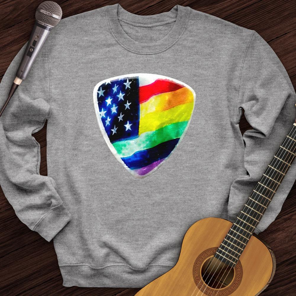 Printify Sweatshirt Sport Grey / S Rainbow Pick Crewneck