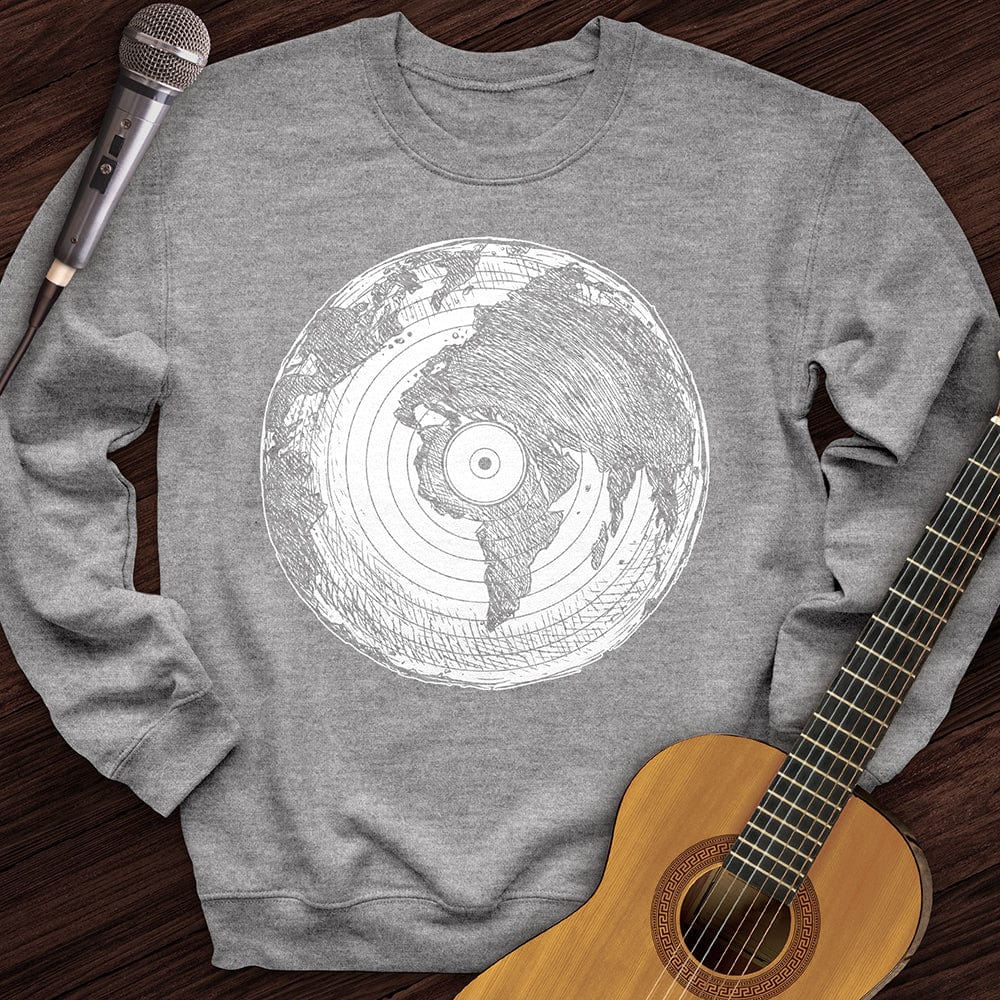 Printify Sweatshirt Sport Grey / S Record of Earth Crewneck