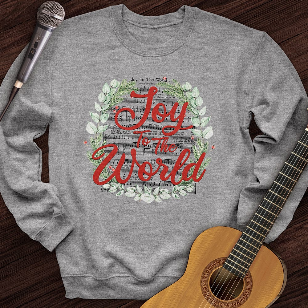 Printify Sweatshirt Sport Grey / S Sheet Music Joy Crewneck