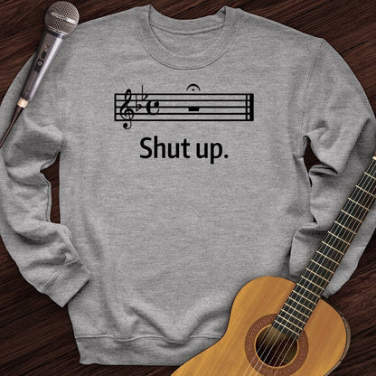 Printify Sweatshirt Sport Grey / S Shhhhhhh Crewneck