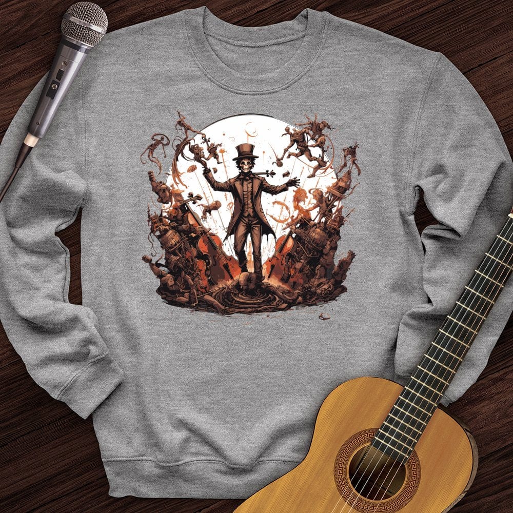 Printify Sweatshirt Sport Grey / S Steampunk Conductor Crewneck