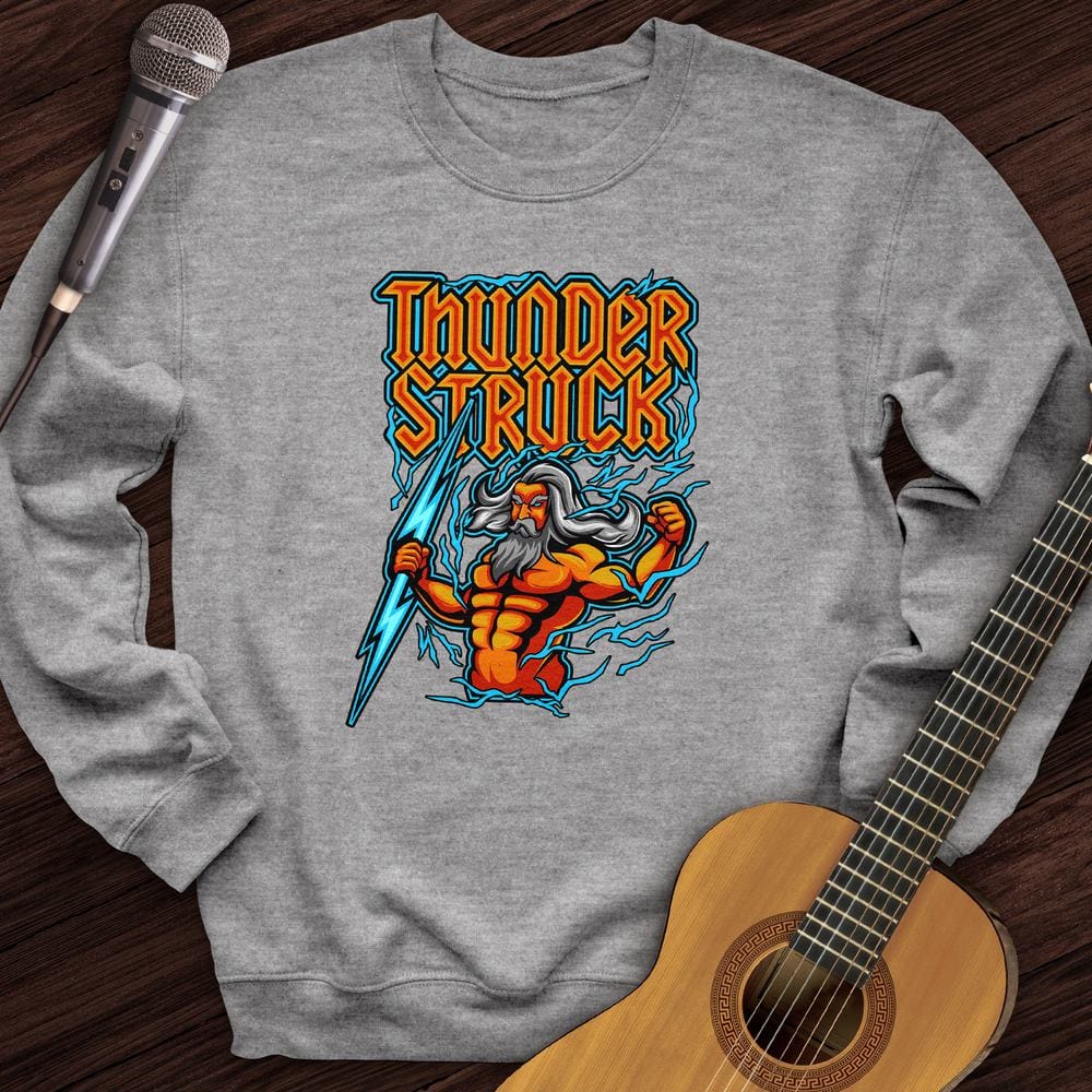 Printify Sweatshirt Sport Grey / S Thunderstruck Crewneck