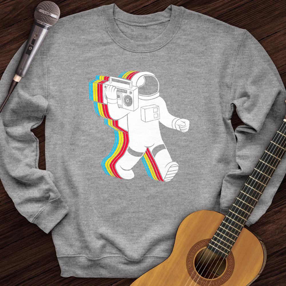 Printify Sweatshirt Sport Grey / S Walking On A Rainbow Crewneck