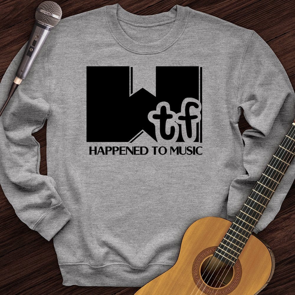 Printify Sweatshirt Sport Grey / S What Happened To Music Crewneck