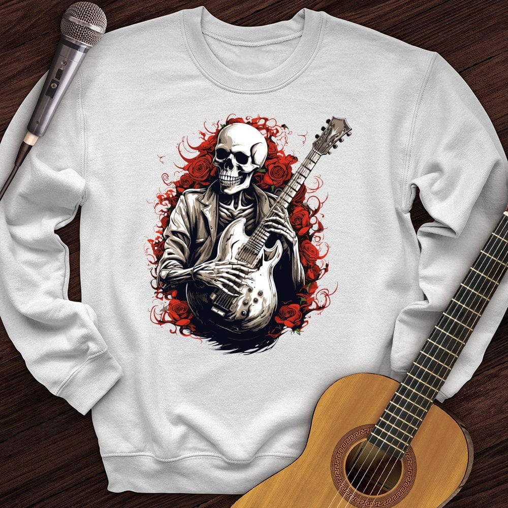 Printify Sweatshirt White / S Bed of Roses Crewneck