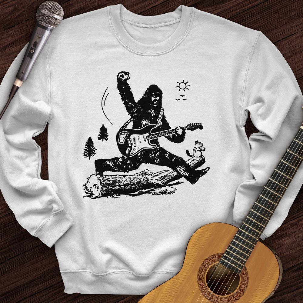 Printify Sweatshirt White / S Bigfoot Sighting Crewneck