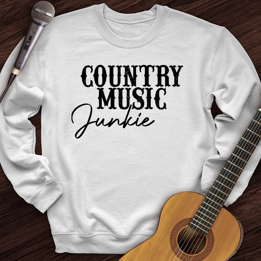 Printify Sweatshirt White / S Country Junkie Crewneck