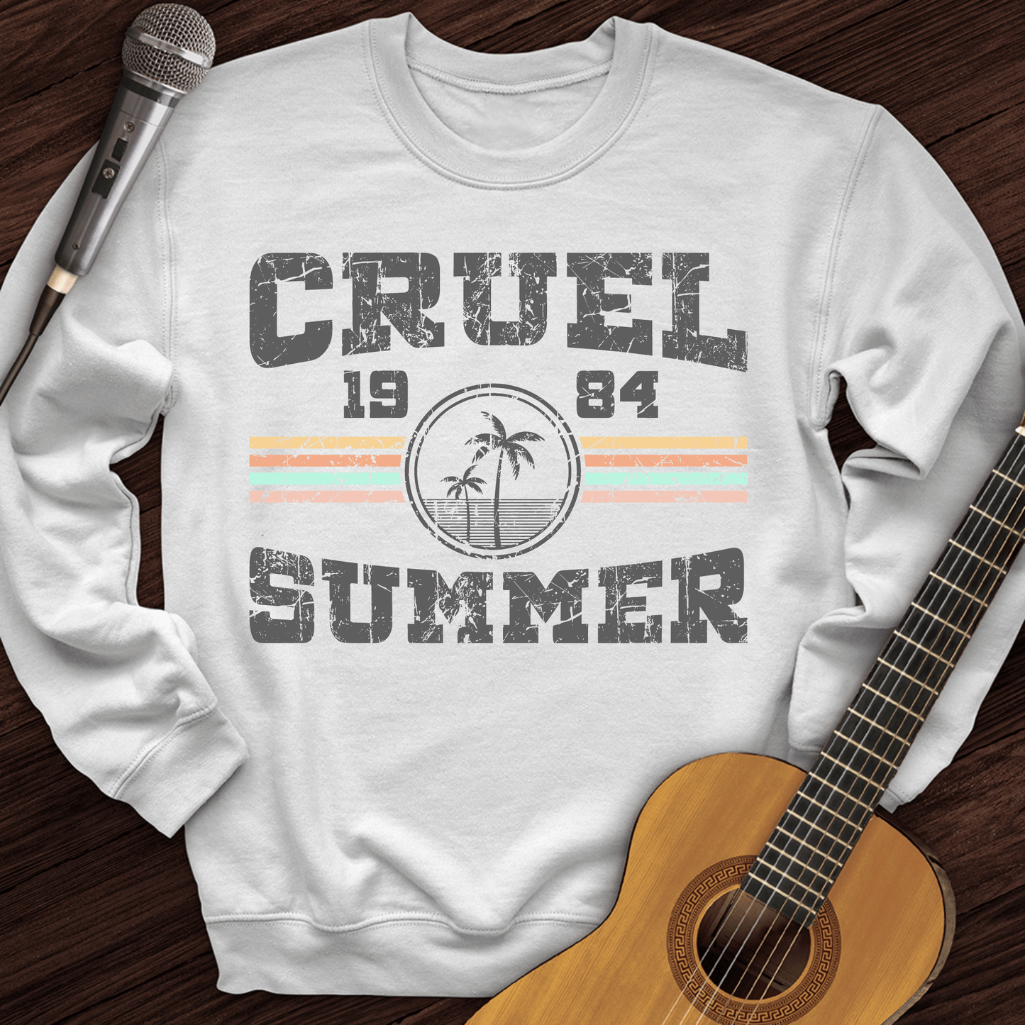 Printify Sweatshirt White / S Cruel Summer 1984 Crewneck