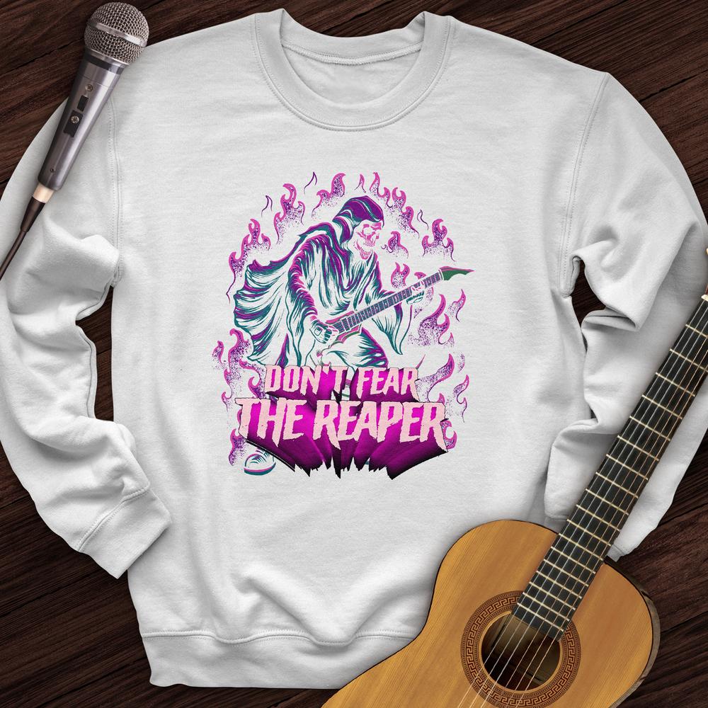Printify Sweatshirt White / S Don't Fear The Reaper Crewneck
