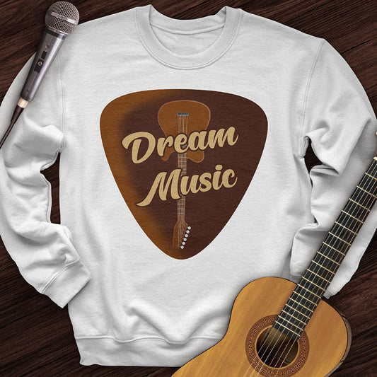 Printify Sweatshirt White / S Dream of Music Crewneck