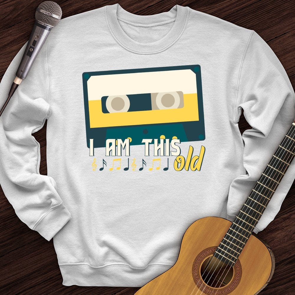 Printify Sweatshirt White / S I Am This Old Crewneck