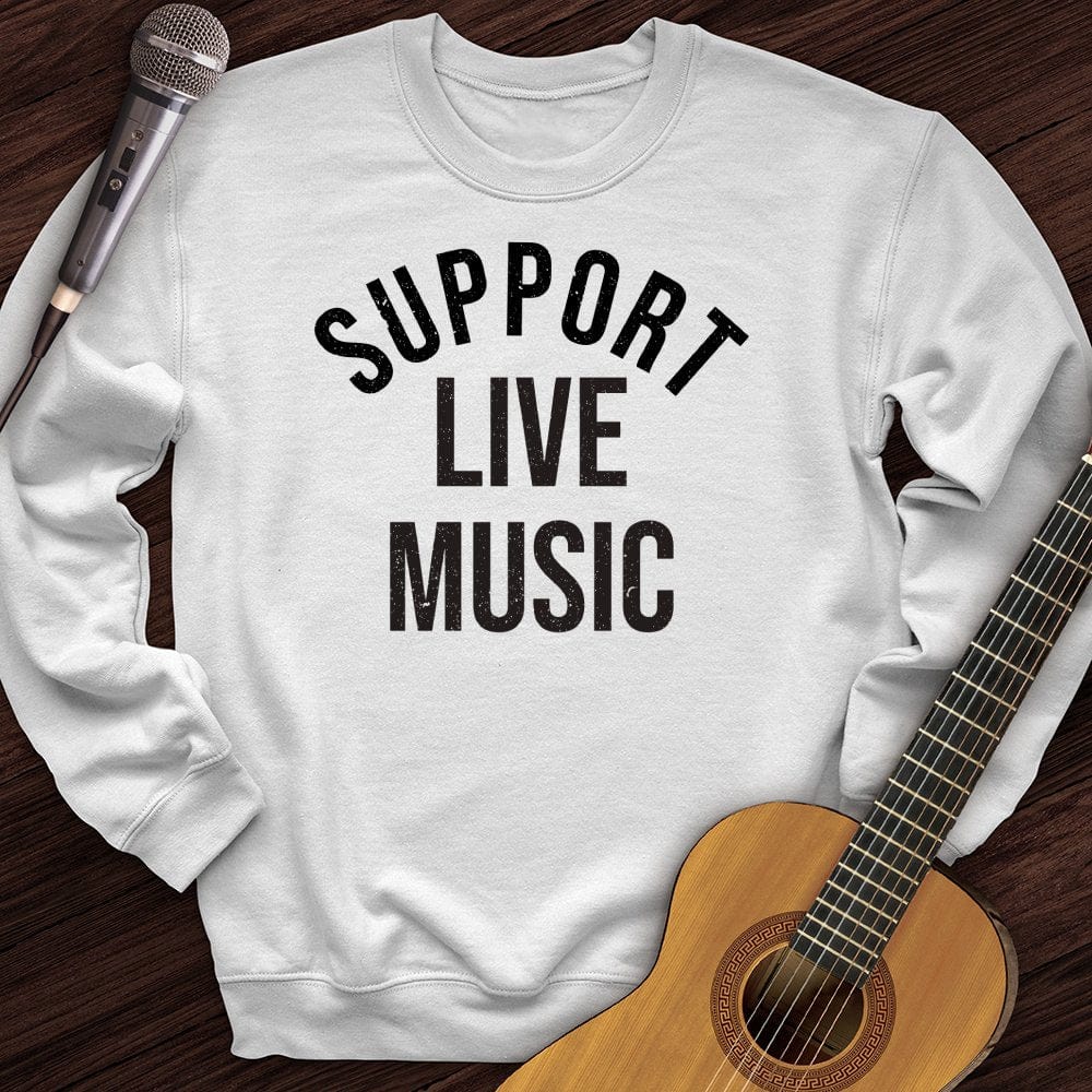 Printify Sweatshirt White / S I Support Crewneck