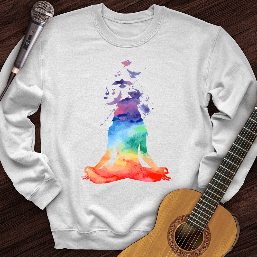 Printify Sweatshirt White / S Musical Soul Crewneck