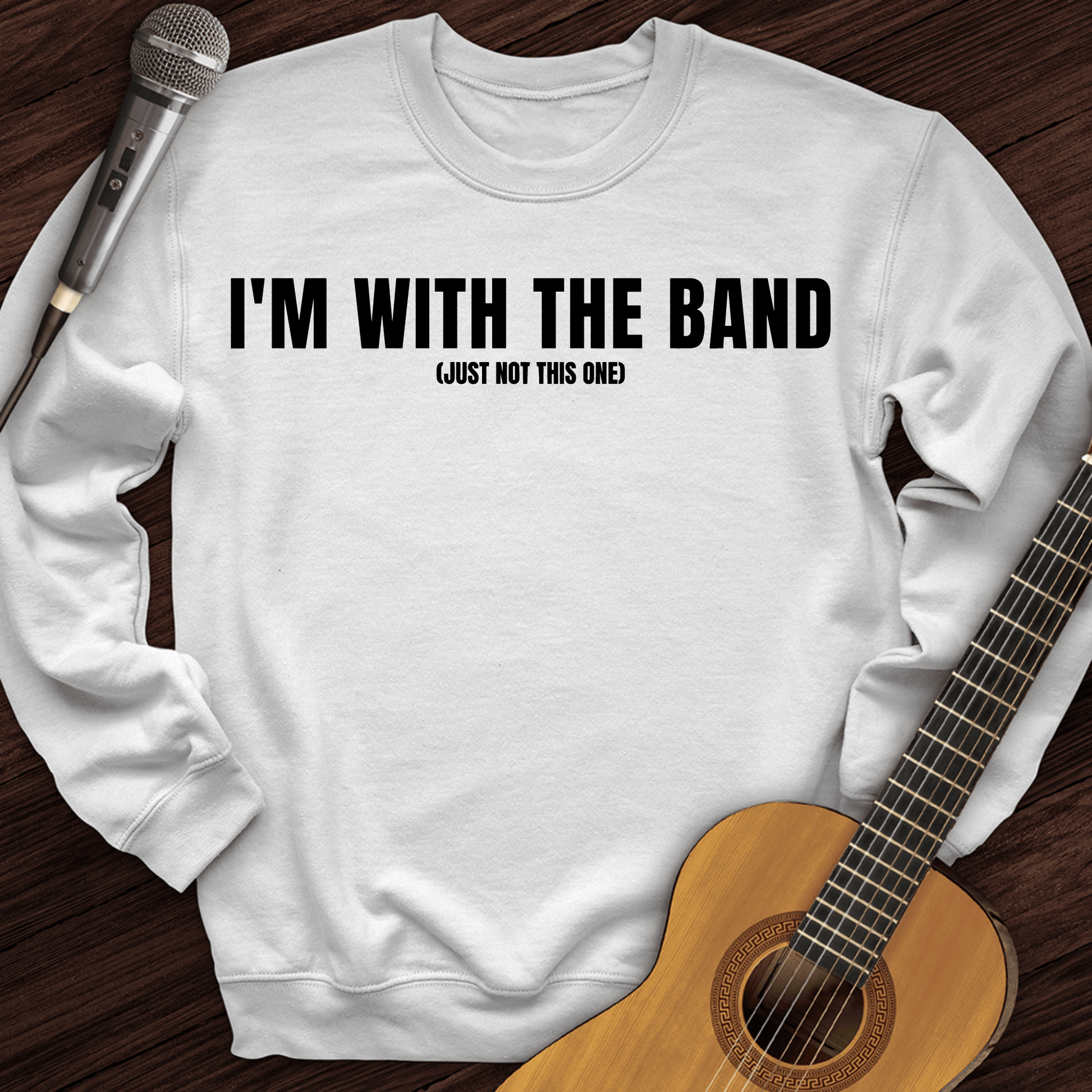 Printify Sweatshirt White / S Not This One Crewneck