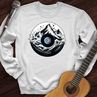 Printify Sweatshirt White / S Oceanic Vinyl Crewneck