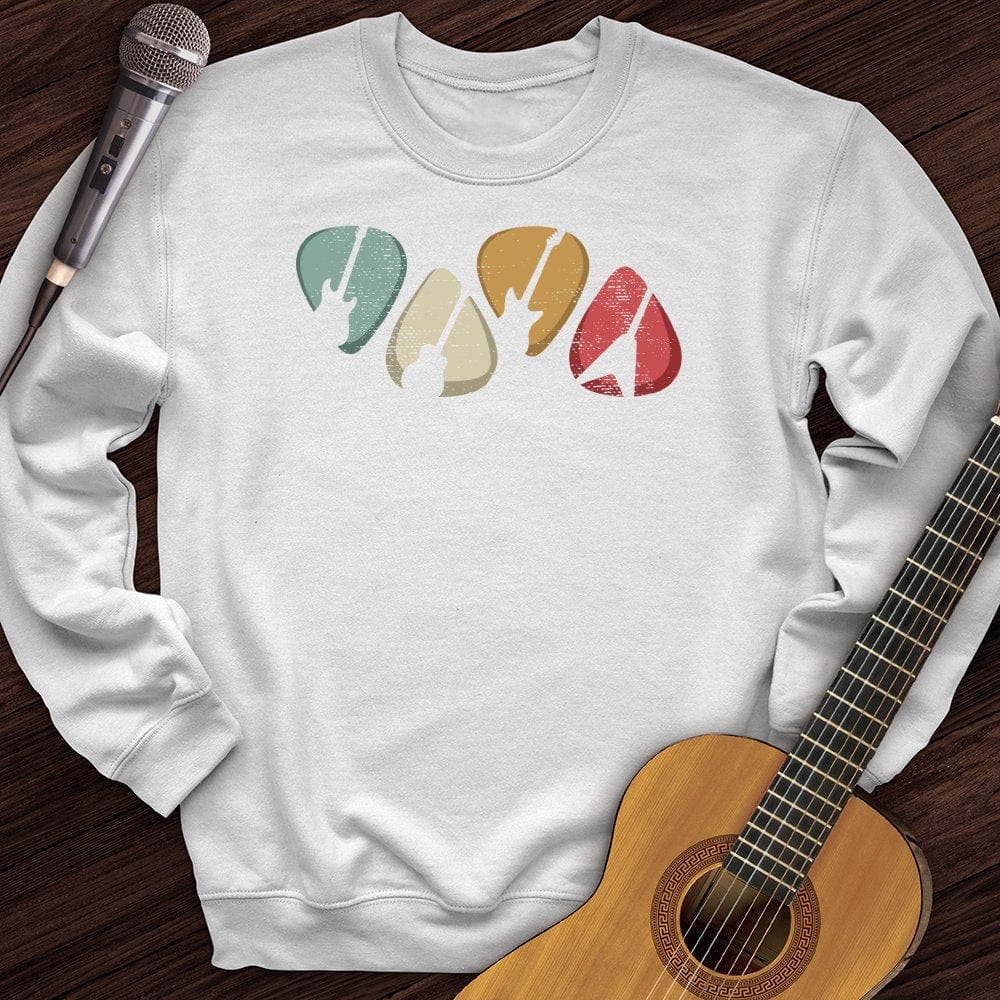 Printify Sweatshirt White / S Picks Crewneck