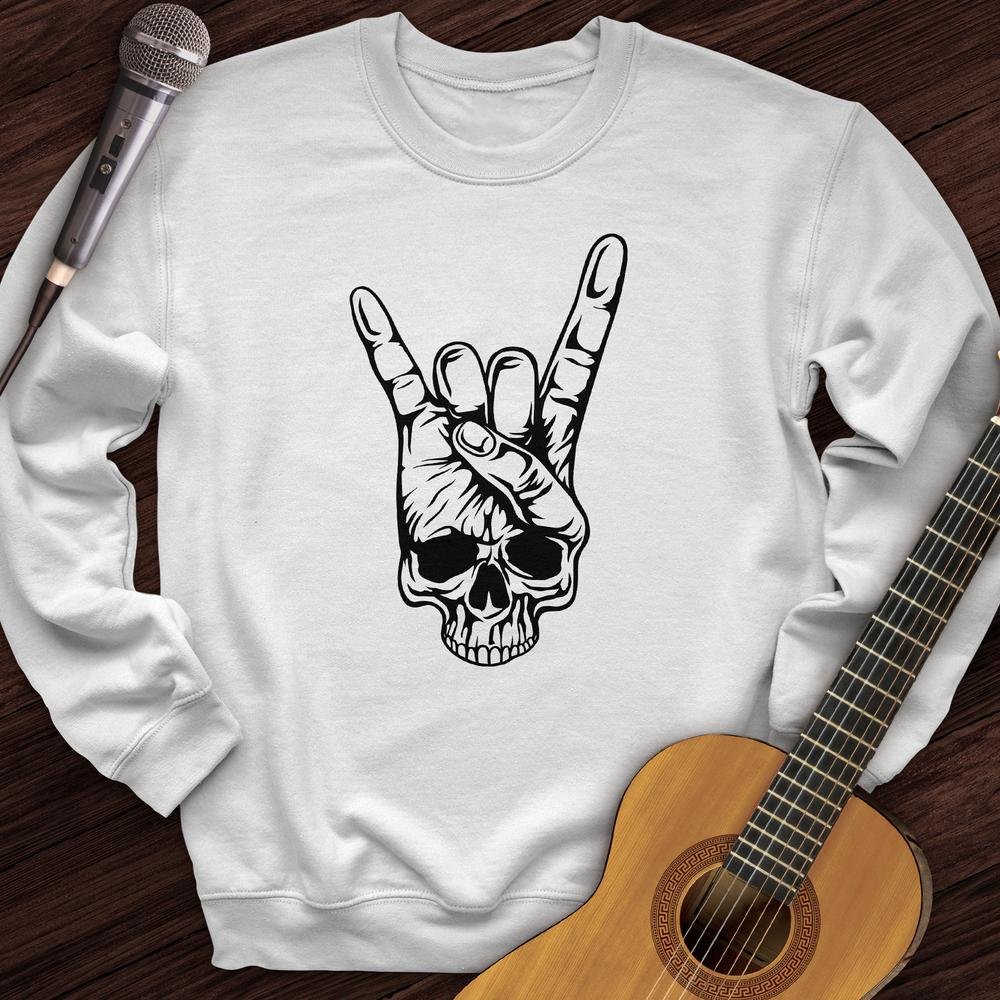 Printify Sweatshirt White / S Rock and Soul Crewneck