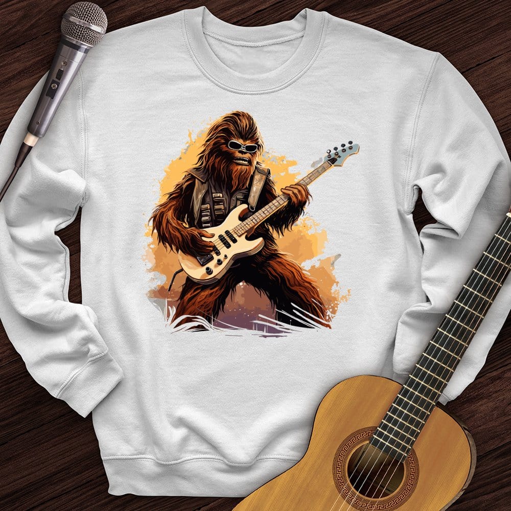 Printify Sweatshirt White / S Rocker Chewy Crewneck