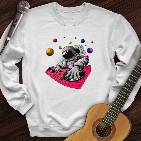 Printify Sweatshirt White / S Space Studio Crewneck