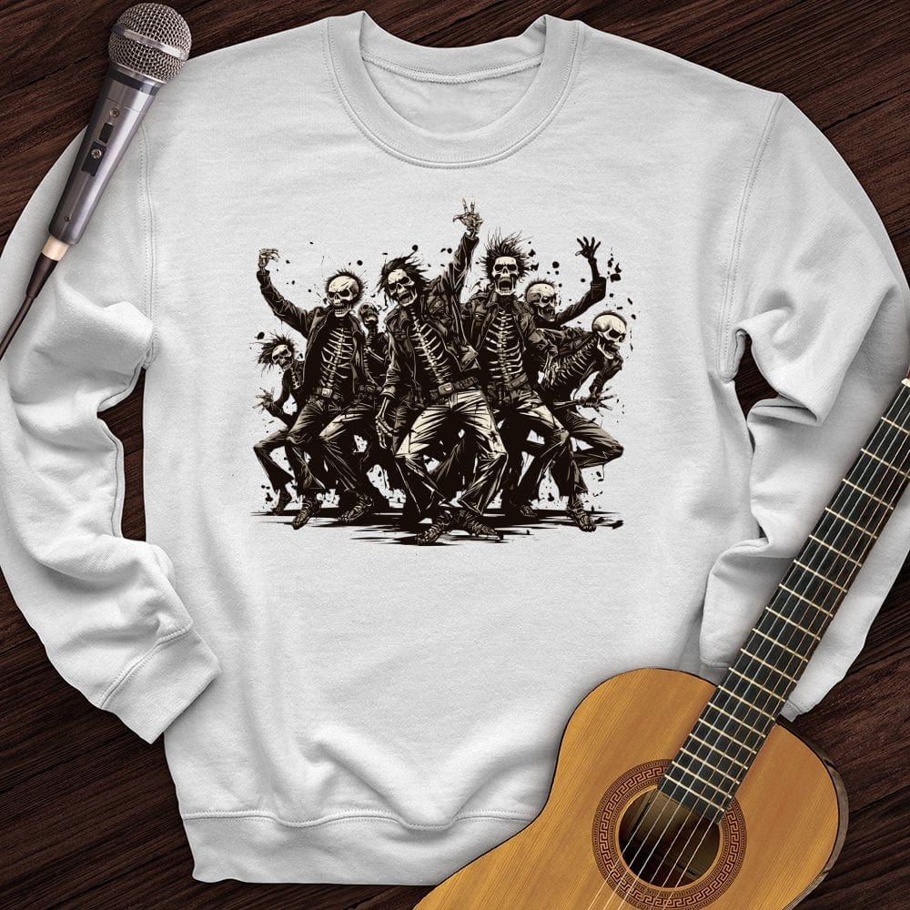 Printify Sweatshirt White / S Thriller Mob Crewneck