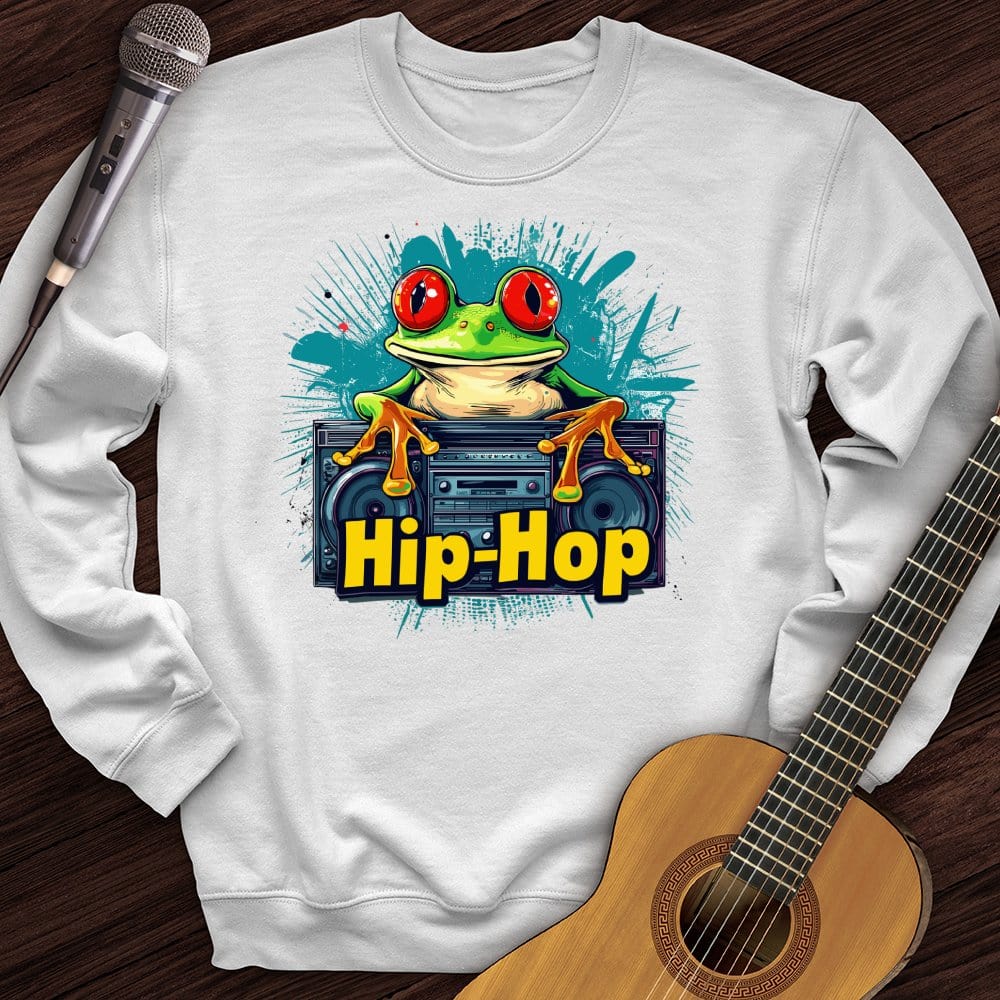 Printify Sweatshirt White / S Tree Frog Crewneck